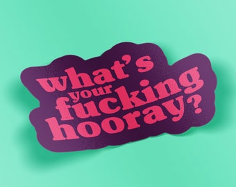 MFM Vinyl Sticker | My Favorite Murder Laptop Stickers | Stay Sexy Don't Get Murdered (WATERPROOF)