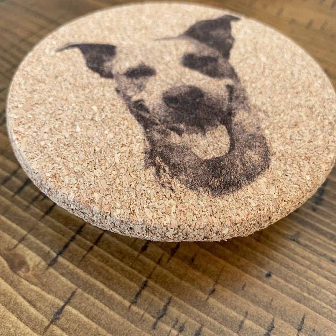 Custom Pet Coasters Personalized Dog Portrait Coasters Set Etsy