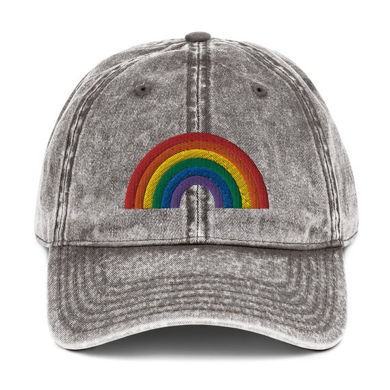 Vintage Stylish Rainbow Hat in Excellent Condition!! Vintage Rainbow Colored 80 main image 2