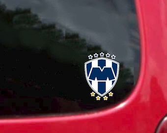 MONTERREY RAYADOS Mexico soccer football JDM Vinyl Decal Sticker Car Window 7" 