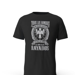 Solo Los Mejores Le van a los Rayados Monterrey Black t-shirt tshirt playera