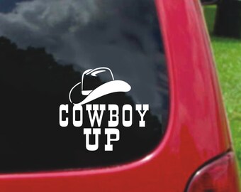 Yee Yee Funny Country Cowboy/Cowgirl Vinyl Decal Sticker - For Truck, Car, Toolbox-715595