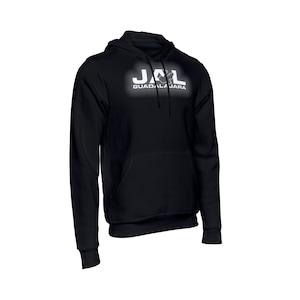 Guadalajara JAL Jalisco Reflective Logo Black Pullover Hooded Hoodie Hoody