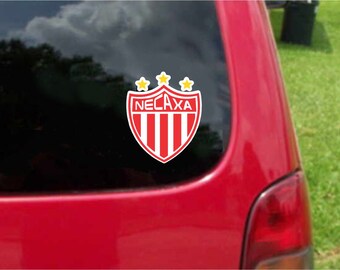 2 Pieces Necaxa Rayos Futbol Mexico  Decals Stickers Full Color/Weather Proof. U.S.A Free Shipping