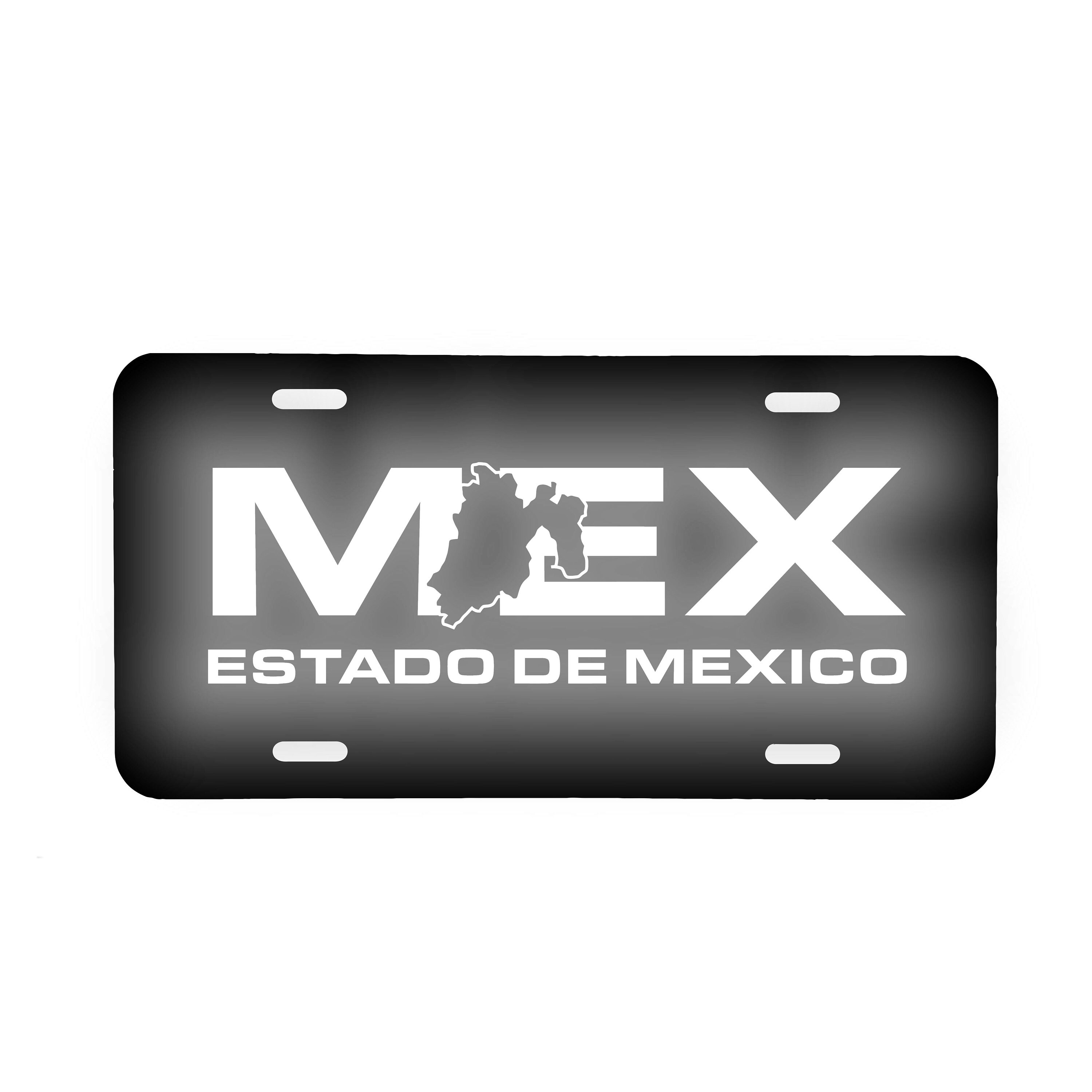 thumbnail image 2 of Mexico Country Flag Black Steel License Plate Frame – Heavy Duty, Front/Rear, Gloss Finish 2 of 5