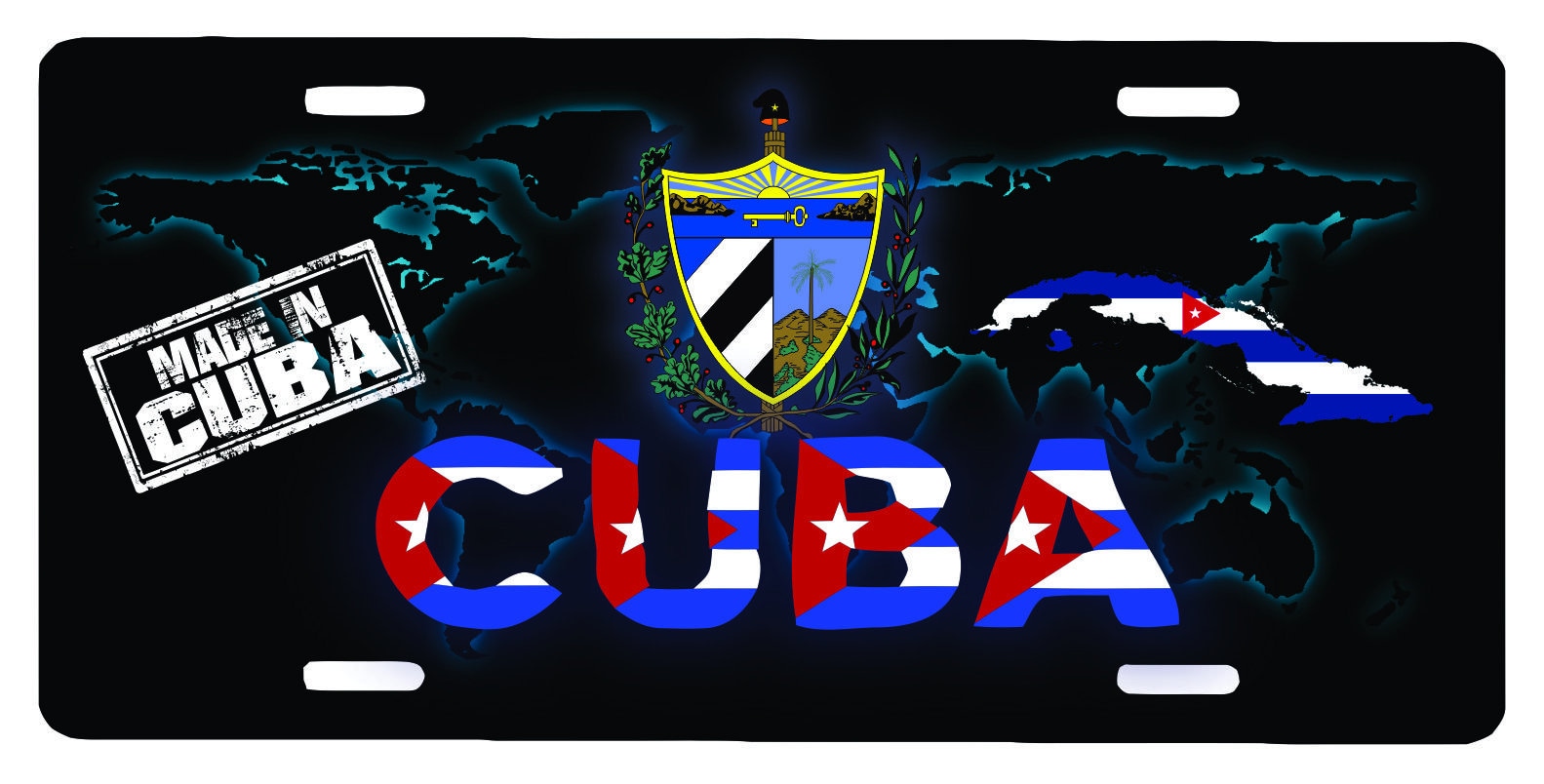 Cuba License Plate for sale Only 4 left at 70