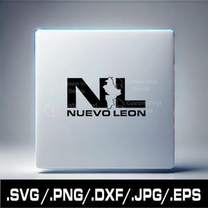 Nuevo Leon Mexico SVG | Vector Cut Files in SVG, PNG, Dxf, Eps for Cricut and Silhouette | Instant Download for Commercial Use