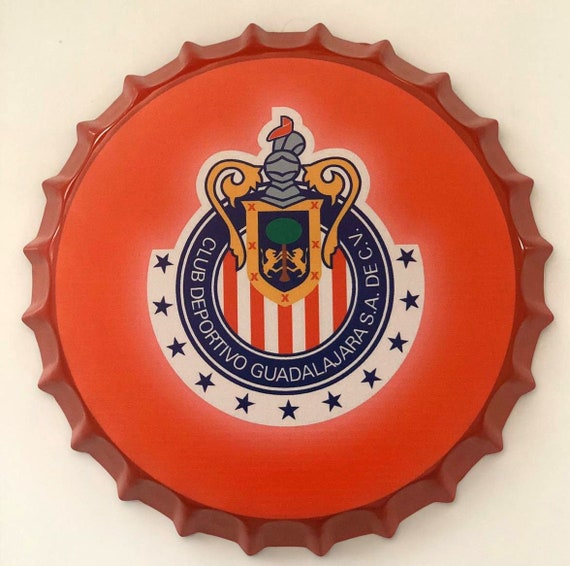U.S.A Free Shipping 2 Pieces Chivas Guadalajara Futbol Mexico  Decals Stickers Full ColorWeather Proof