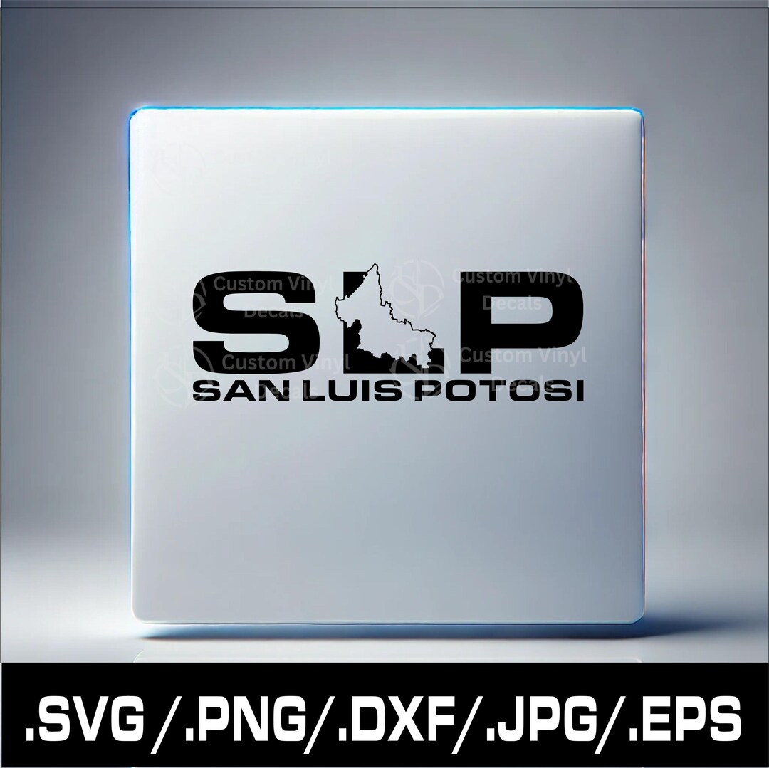 Slp Vector San Luis Potosi Mexico SVG | Vector Cut Files in SVG, PNG, Dxf, Eps for ...