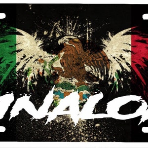 Sinaloa Mexiko Aluminium Nummernschild Placa 6 &quot;x 12&quot;