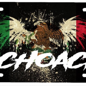 Michoacán Mexiko Aluminium Nummernschild Placa 6 &quot;x 12&quot;