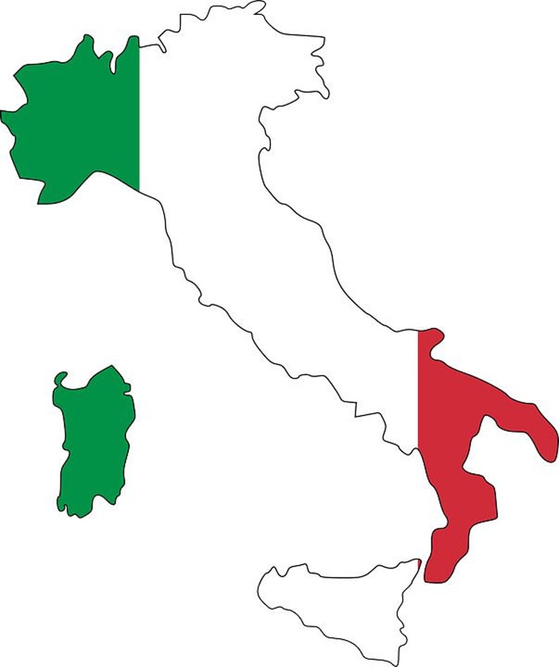 Italien Flagge Stiefel / Italy Italien LandKarte Flagge Italien Flagge Stiefel / Italy Italien LandKarte Flagge