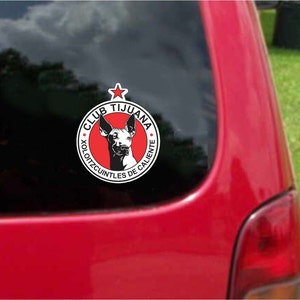 2 Pieces Tijuana Xolos  Futbol Mexico  Decals Stickers Full Color/Weather Proof. U.S.A Free Shipping