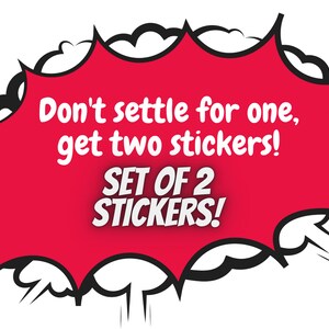 Set of 2 Maltese Dog Sticker Decals with custom text 20 Colors To Choose From. U.S.A Free Shipping image 4