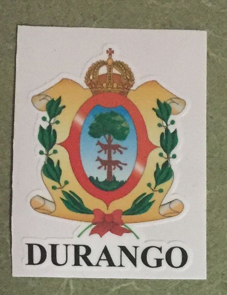 Durango México bandera de la águila botella de metal signo de Etsy