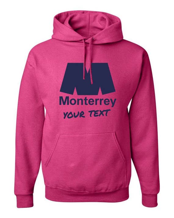 Monterrey Rayados Hooded Sweatshirt Hoodie Hoody Sudadera With | Etsy New  Zealand