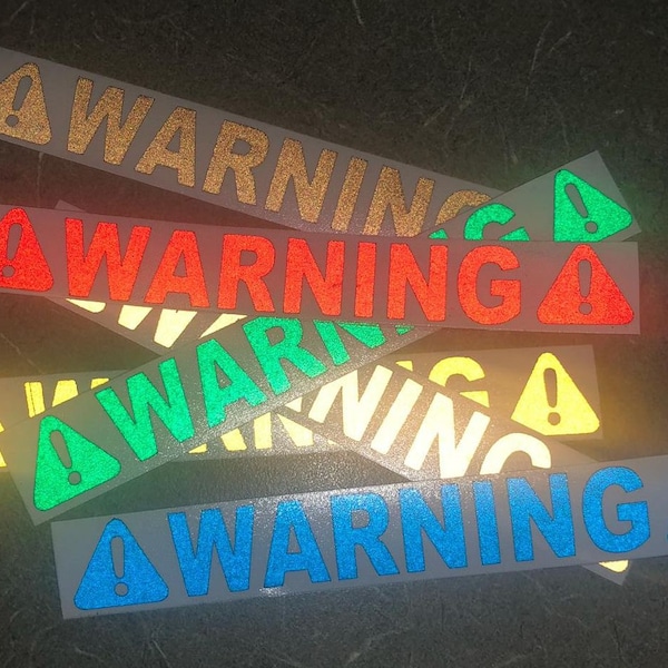 Reflective Stickers Etsy
