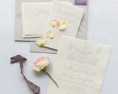 Sample Semi-Custom Invitation Suite