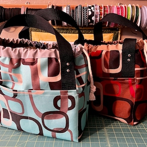 Handwerk, Stricken, Feld Tasche, Stadt Tasche Tote, Retro Print Wasserdichte Tasche