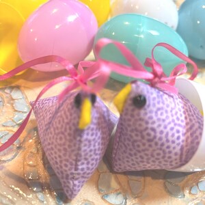Hanging Chicken Ornament, Spring Easter Decoration, Tiny Decorative Chick
