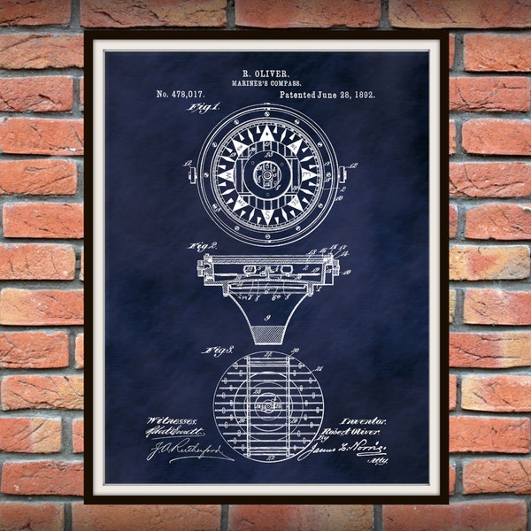 Mariner Compass Etsy