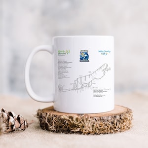 Alpengeist Roller Coaster MUG - Roller Coaster Geek Mug Gift Idea, Alpengeist Roller Coaster Pencil Holder Mug, Busch Gardens Roller Coaster