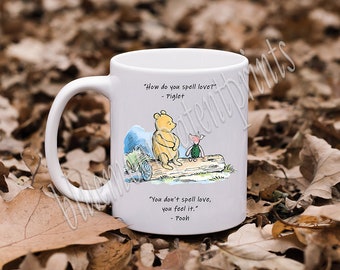 Winnie the Pooh Art Mugs