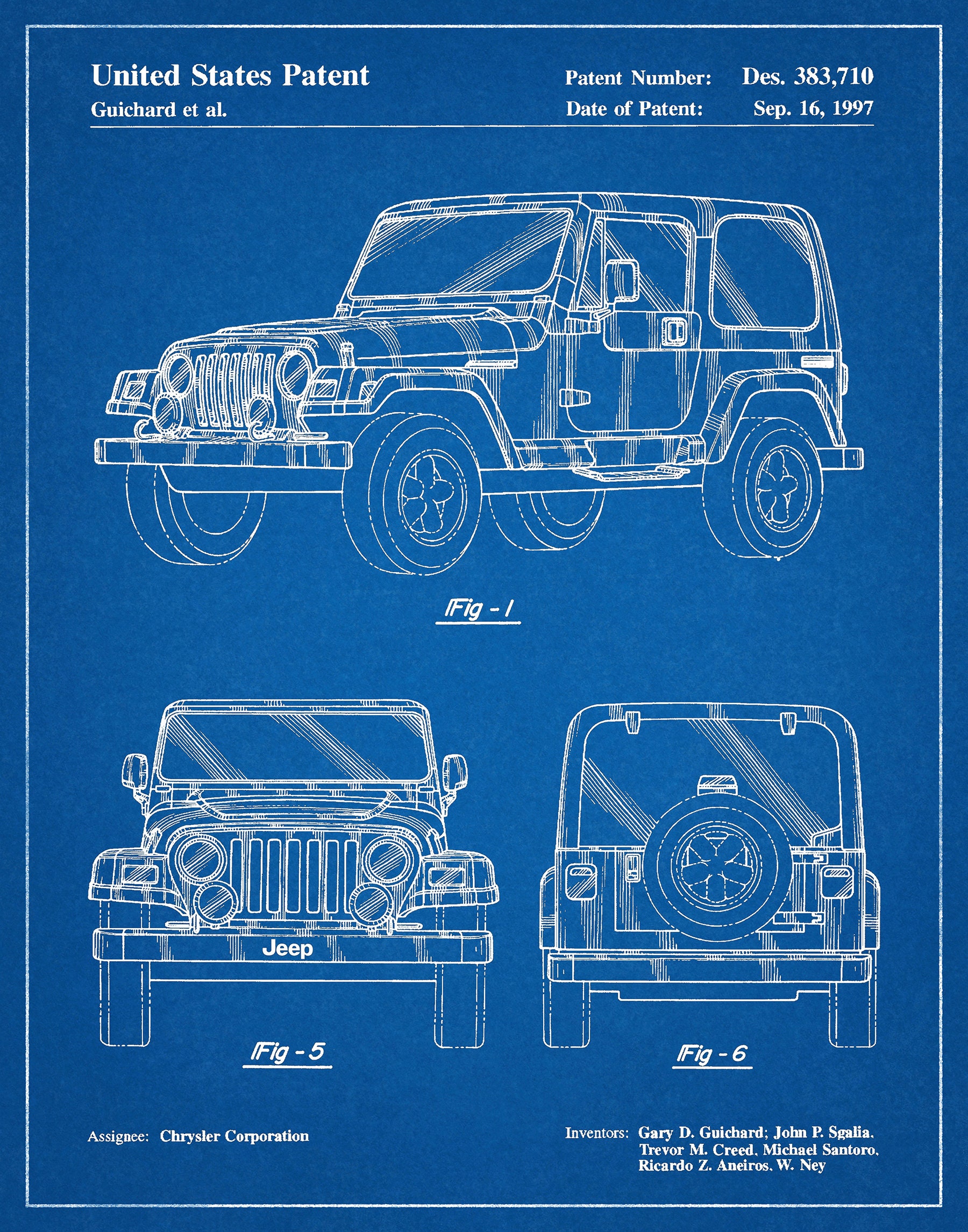 Jeep Patent Print Jeep Wrangler Print Jeep Wall Art Jeep Etsy