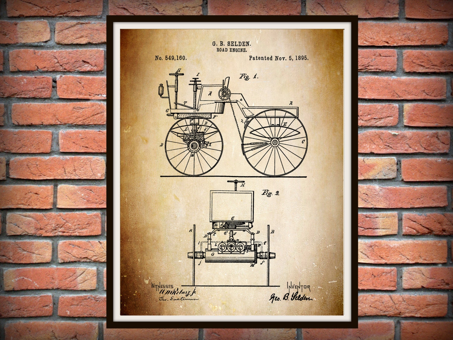 Photograph of Automobile Inventor Henry Ford 8x10 Antique (Pre1940