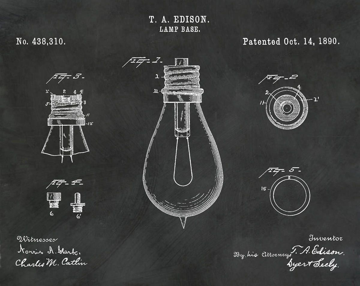 Invention Of The Light Bulb
