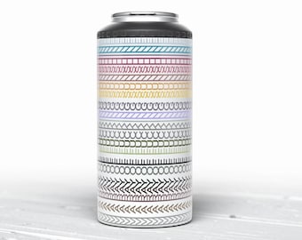 4 in 1 Metal Can Coozie Hidden Swear Message 14 oz Tumbler, Ray of Fucking Sunshine Funny Can Cooler, Holds 3 size beverages cans