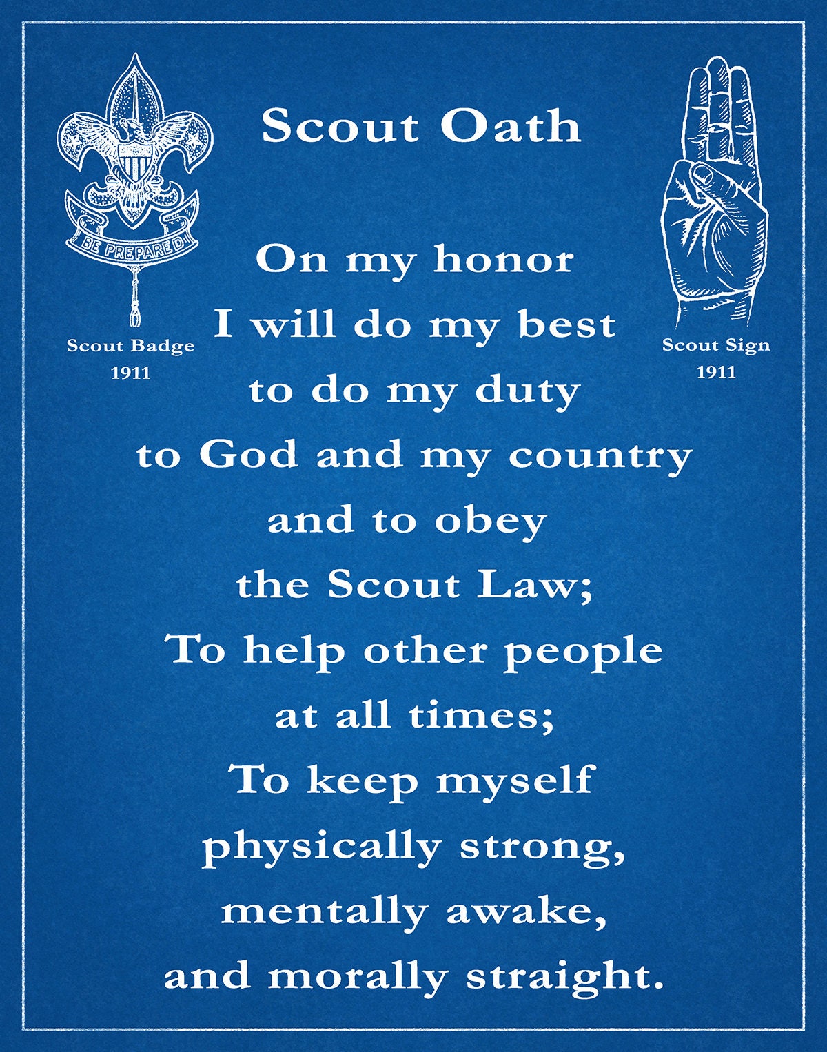 Cub Scout Oath Printable