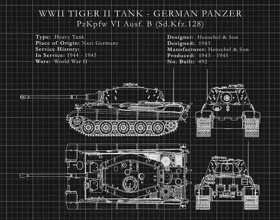 1944年ドイツパンツァータイガーII戦車 - ドイツナチス軍戦車