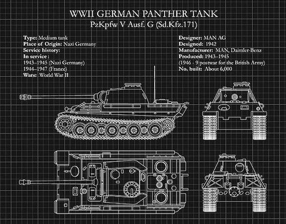 1943 年ドイツ パンサー戦車、PzKfw V ドイツ ナチス軍戦車、第