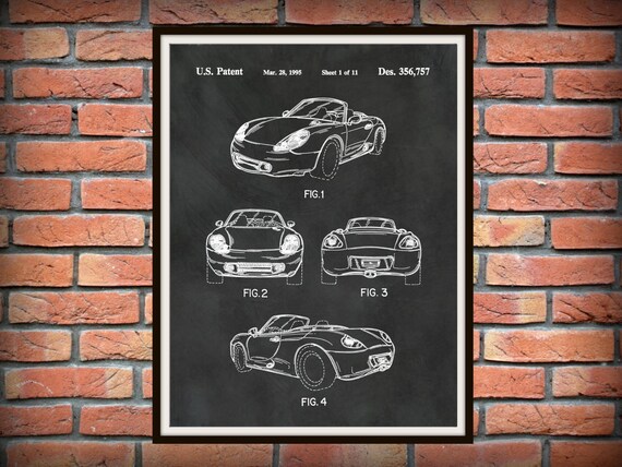 Patent 1995 Porsche 986 Boxster or Cayman - Sports Car