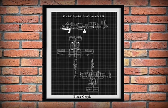 フェアチャイルド・リパブリック A-10 サンダーボルト II 図面、A-10