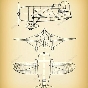 1932 Granville Gee Bee Super Sportster Airplane Poster, Gee Bee R1/R2 ...