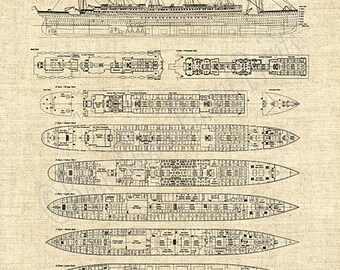 Titanic 初航海 ポスター　証明書付き額入り ホワイトスターライン・客船オーシャニックとビッグ4のポスター