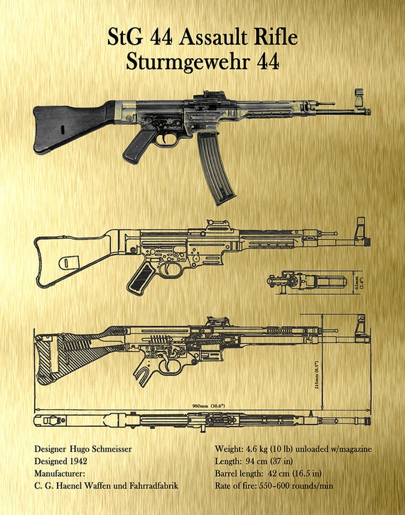 Fusil d'assaut Sturmgewehr 44, STG44