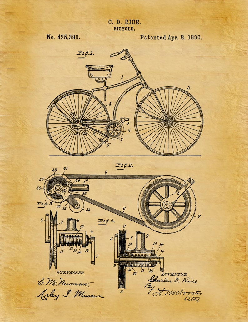 fahrrad druck