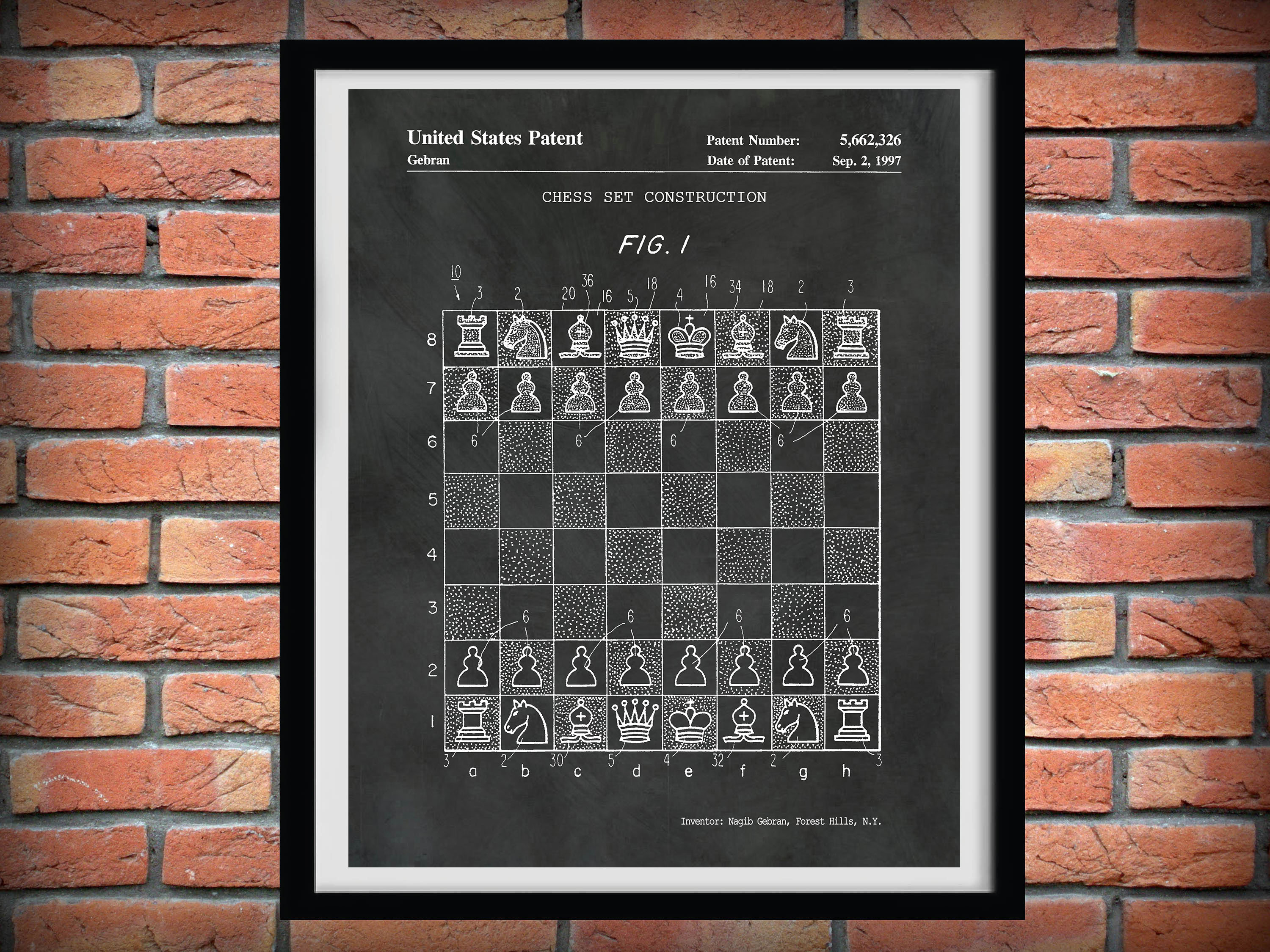 Italian Game Chess Opening Print Chess Poster Chess Gift 