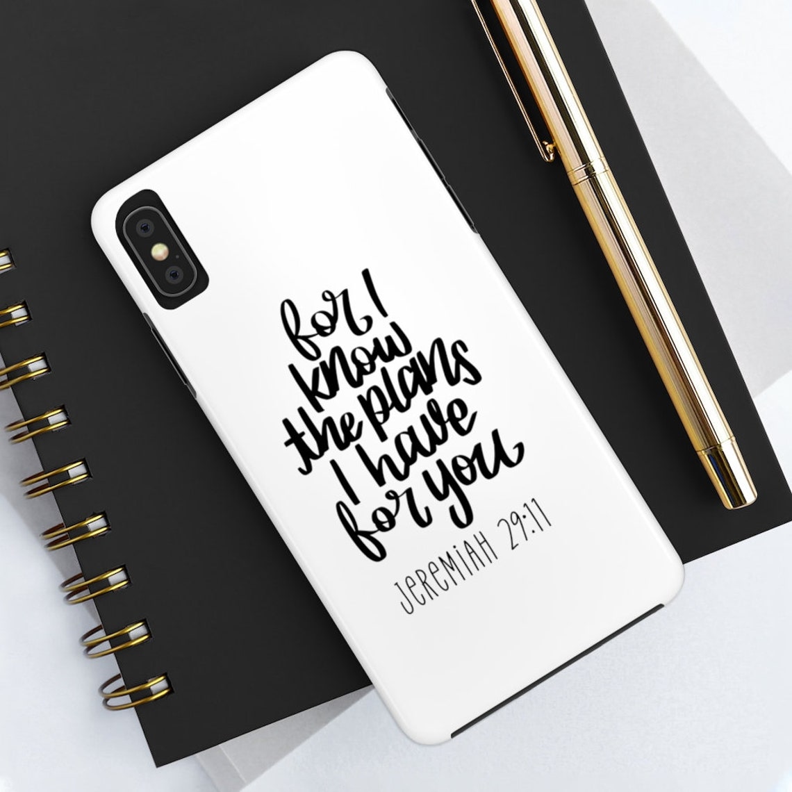 Geremia 29:11 Custodia del telefono Bibbia Verse Phone Case | Etsy