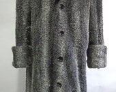 Refurbished New Gray Persian Lamb Astrakhan Mink fur Coat for Men Man size All Custom Made