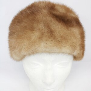Mint Canadian Pastel Mink Fur Hat Cap Women Woman Size All  display picture 3