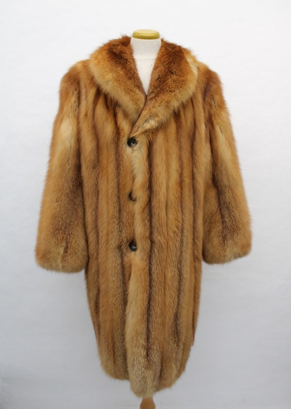 Mens all 2025 fur coat