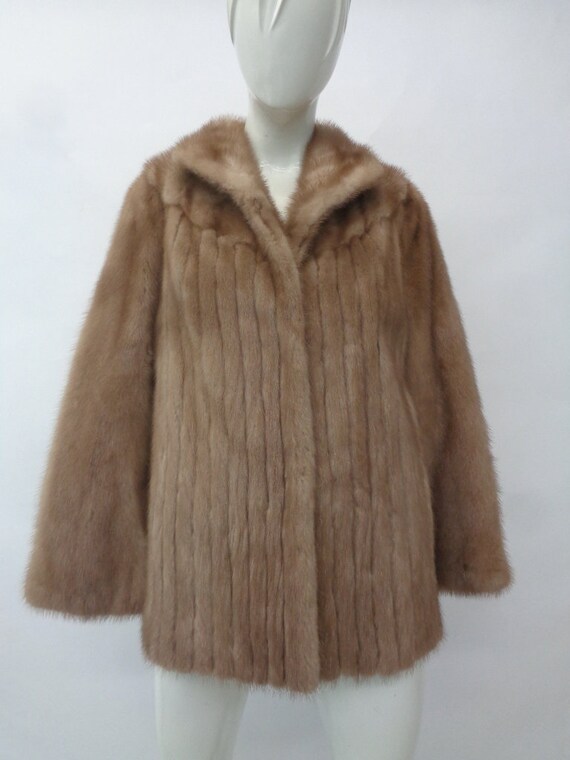 Mint Canadian Pastel Mink Fur Coat Jacket Women W… - image 2