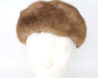 Mint Canadian Pastel Mink Fur Hat Women Woman Size All - Etsy display picture 1