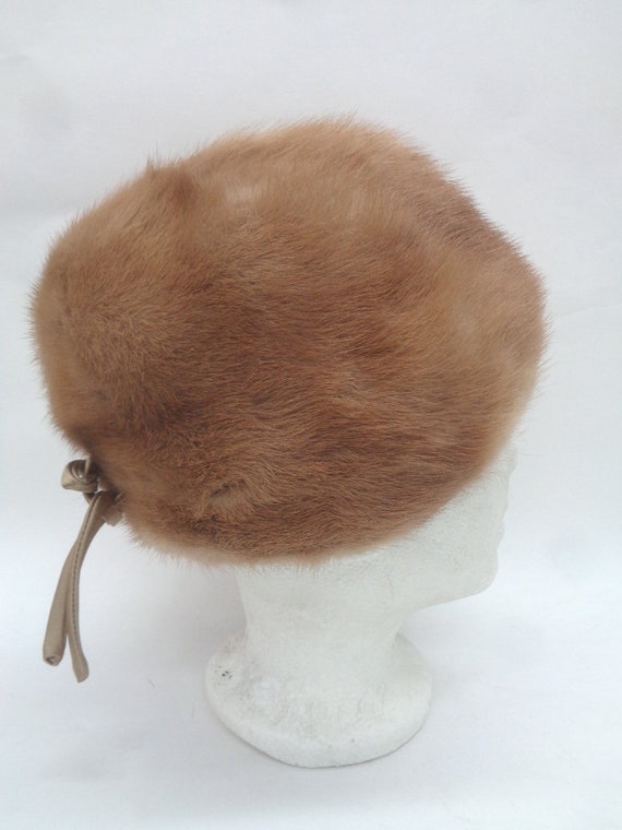 EXCELLENT CANADIAN PASTEL MINK FUR HAT CAP WOMEN WOMAN SIZE ALL s-l400.jpg main image 4