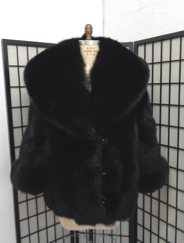 female fur coat