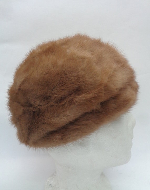 Mint Canadian Pastel Mink Fur Hat Women Woman Siz… - image 2